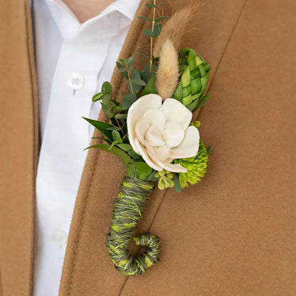 BoutStix boutonniere magnets — pin-free floral fasteners for boutonnieres and corsages